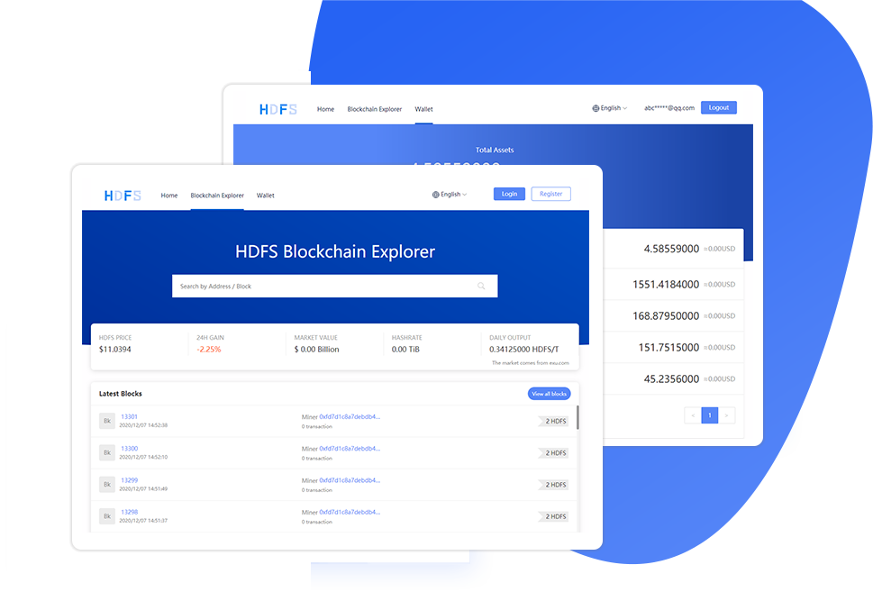 HDFS wallet